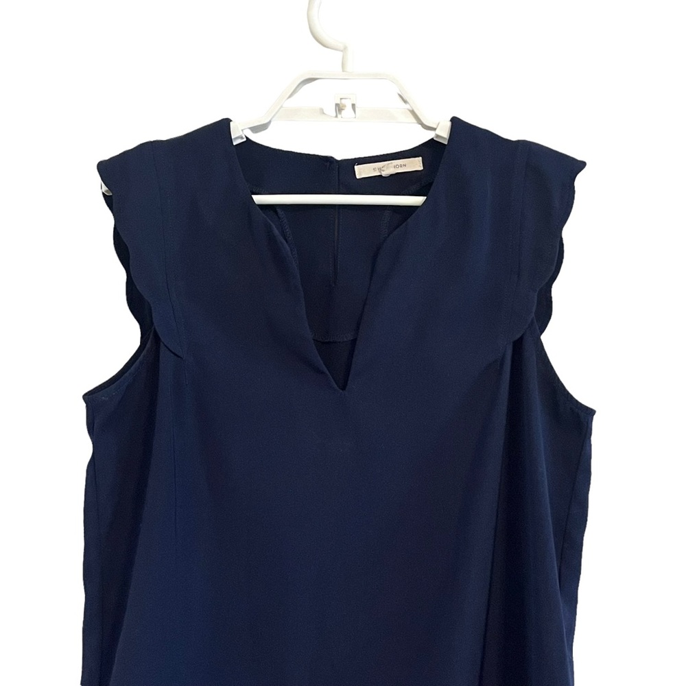 41 Hawthorn Dawney Scallop Trim Blouse - Picture 3 of 10